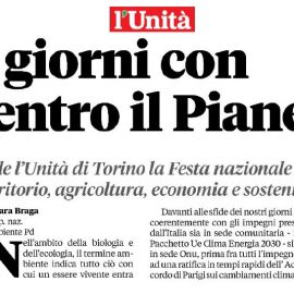 Di AMBIENTE non si deve solo parlare, il senso della nostra tre-giorni di Torino Di AMBIENTE non si deve solo parlare, il senso della nostra tre-giorni di Torino
