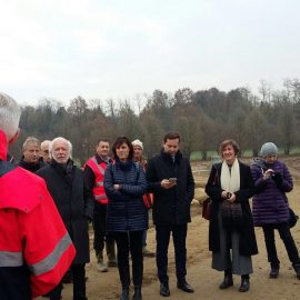 AREE DI LAMINAZIONE BREGNANO/LOMAZZO: “Visita al cantiere con Italia Sicura e Regione Lombardia: un’opera per la messa in sicurezza del territorio e la riqualificazione dell’ambiente”