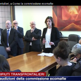 COMMISSIONE ECOMAFIE, missione Veneto e Lombardia, Pavia e Como