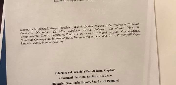 ECOMAFIE, approvata relazione su Roma e Lazio: “Rischi attuali per la legalità e l’ambiente”