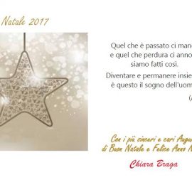 Auguri di Buon Natale e Felice Anno Nuovo