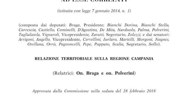 RIFIUTI, INCENERITORI: “Chi è al Governo dovrebbe leggere la Relazione della Commissione Ecomafie sulla Regione Campania”
