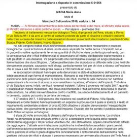 RIFIUTI, INCENDIO IMPIANTO SALARIO ROMA, situazione nota da tempo