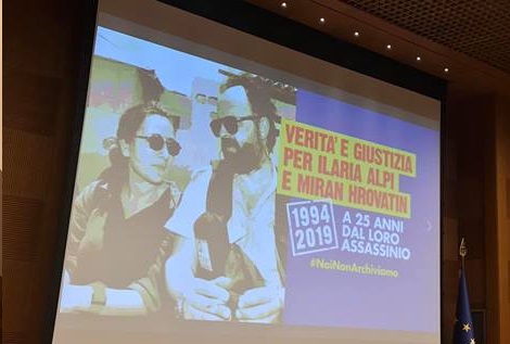 ILARIA ALPI e MIRAN HROVATIN, “Noi non archiviamo”