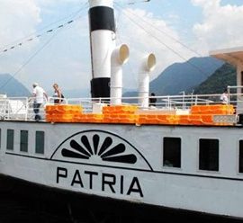 PATRIA: “Oggi l’inizio di un nuovo futuro per lo storico piroscafo, simbolo della Navigazione del lago di Como”