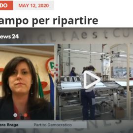 LA BUSSOLA, RAI NEWS24: “In campo per ripartire”