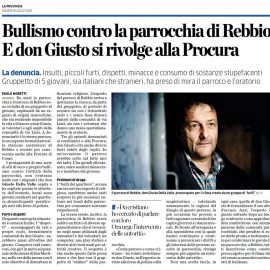 COMO, REBBIO: “Vicina a don Giusto Della Valle e alla comunità di cui ogni giorno si prende cura”