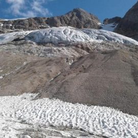 A RISCHIO IL GHIACCIAIO DELLA MARMOLADA: “Ridotto dell’80% in 70 anni. Potrebbe avere non più di 15 anni di vita”