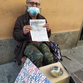 PASQUALE, SENZATETTO COMASCO MULTATO PER ESSERSI ALLONTANATO DAL SUO DOMICILIO!