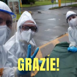 NEGAZIONISTI CONTRO LA SOS DI LURAGO D’ERBA (CO). A TUTTI I SOCCORRITORI E OPERATORI SANITARI IL NOSTRO GRAZIE