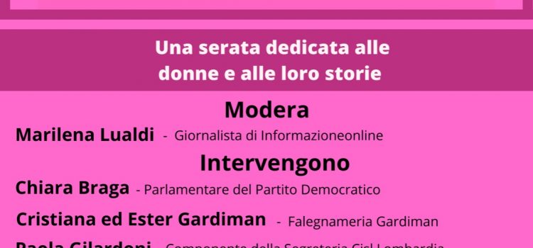 Insieme per Figino: “CHI DICE DONNA DICE DONNA” | ore 21.00 | pagina Fb Insieme per Figino Insieme per Figino: “CHI DICE DONNA DICE DONNA” | ore 21.00 | pagina Fb Insieme per Figino