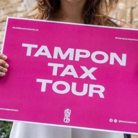 TAMPON TAX: “Iva sugli assorbenti scende al 10%”