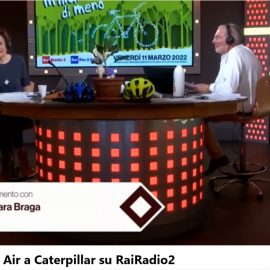 AMBIENTE, ON AIR ALLA TRASMISSIONE RADIOFONICA ‘CATERPILLAR’ SU RaiRadio 2