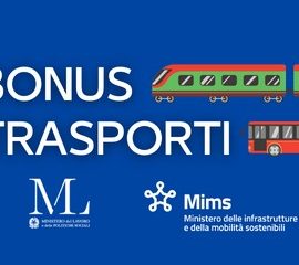 TRASPORTI: “Da settembre il ‘bonus trasporti’. Fino a 60 euro per abbonamenti al Trasporto pubblico locale”