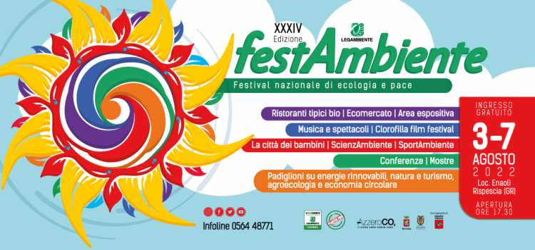 FestAmbiente Legambiente: “ECONOMIA CIRCOLARE E SOSTENIBILITA’ DEL MADE IN ITALY, QUANDO LE IMPRESE FANNO ECOLOGIA” | ore 21:00 | RIPESCIA (GR)