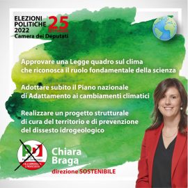 AMBIENTE: “Crisi climatica non è un’opinione. Ruolo della scienza è fondamentale”