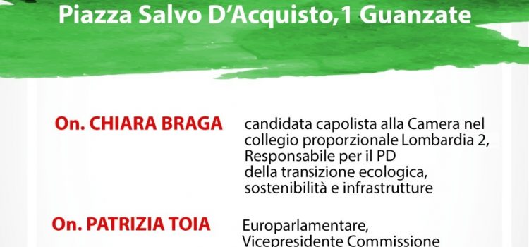 PD Guanzate e lista civica Insieme: #Incontriamoci | ore 21:00 | Auditorium Guanzate | GUANZATE