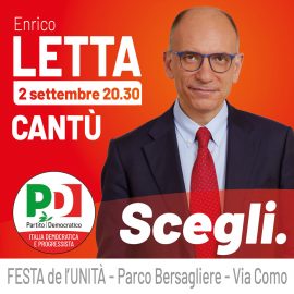 ENRICO LETTA A CANTU’