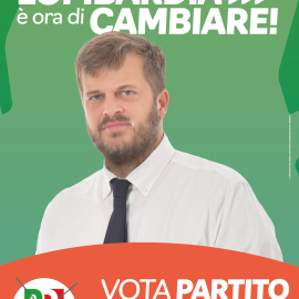 ELEZIONI LOMBARDIA, E’ ORA DI CAMBIARE. VOTA PIERFRANCESCO MAJORINO