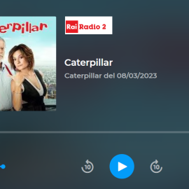 8 MARZO CON CATERPILLAR RAI RADIO2