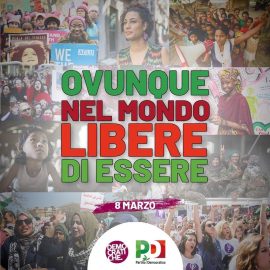 8 MARZO, LIBERE DI ESSERE