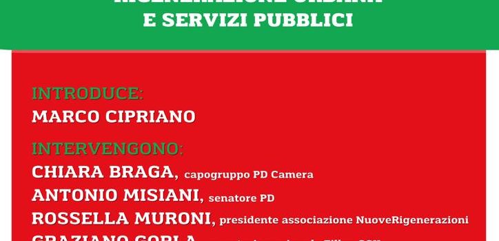 ARTICOLO UNO MILANO: “VERSO IL NUOVO PD. Sostenibilità ambientale e sociale: rigenerazione urbana e servizi pubblici” | ORE 21:00 | Casa della Cultura, via Borgogna | MILANO