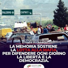 GIOVANNI FALCONE, 31 ANNI FA LA STRAGE DI CAPACI