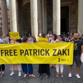 PATRICK ZAKI FINALMENTE LIBERO!