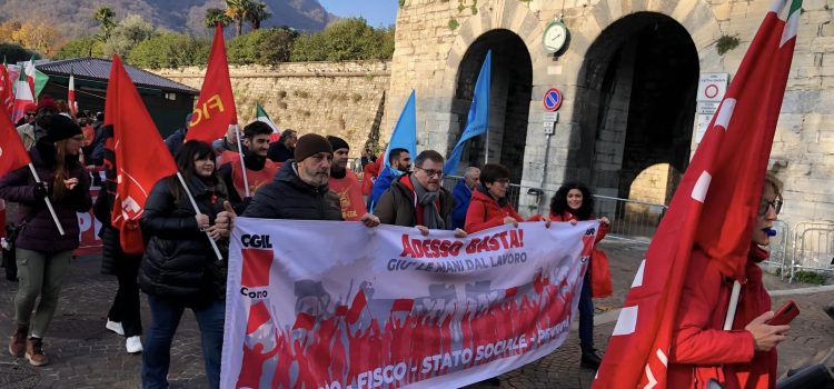 SCIOPERO GENERALE: “In piazza per cambiare la legge di bilancio, contro i tagli alla sanità, alla scuola, ai trasporti”