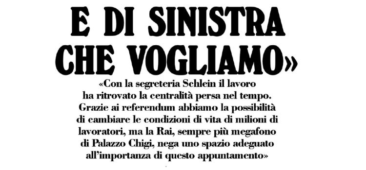 REFERENDUM: “Nei 5 sì c’è l’idea di Paese”