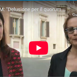 REFERENDUM 8-9 GIUGNO: “Delusione per il quorum ma oltre 14milioni di persone sono andati al voto”
