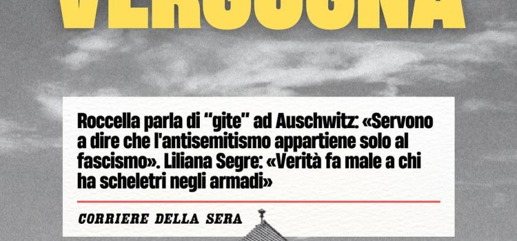 AUSCHWITZ: “Parole deliranti della ministra Roccella” AUSCHWITZ: “Parole deliranti della ministra Roccella”