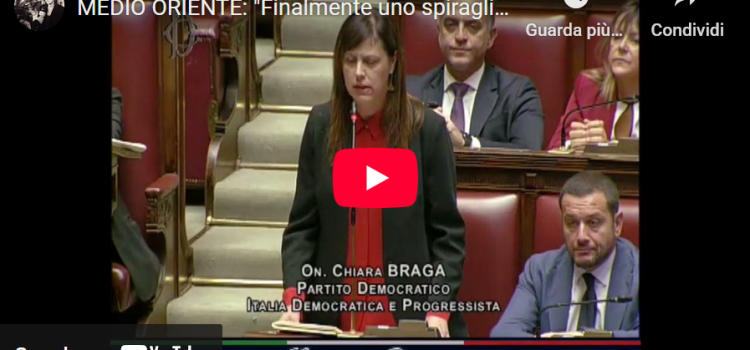 MEDIO ORIENTE: “Finalmente uno spiraglio di pace” MEDIO ORIENTE: “Finalmente uno spiraglio di pace”