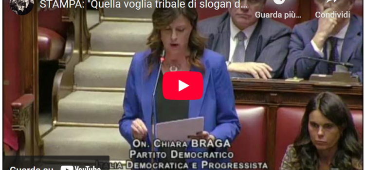 STAMPA-RANUCCI: “Quella voglia tribale da slogan da stadio. Continueremo a difendere la libera informazione”