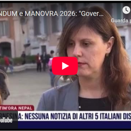 RERENDUME E MANOVRA: “Governo arrogante e senza idee di futuro”