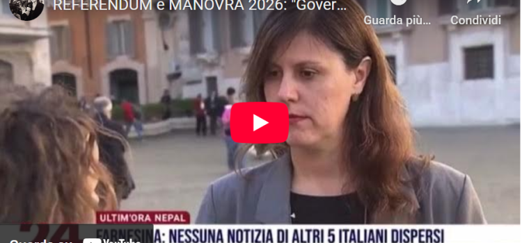 RERENDUME E MANOVRA: “Governo arrogante e senza idee di futuro” RERENDUME E MANOVRA: “Governo arrogante e senza idee di futuro”
