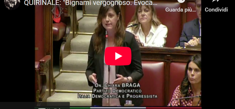 ATTACCO QUIRINALE: “Bignami vergognoso. Evocano il complotto e spaccano il Paese”