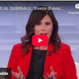 ATTACCO AL QUIRINALE: “Invece di evocare complotti, Governo si occupi dei problemi reali del Paese”