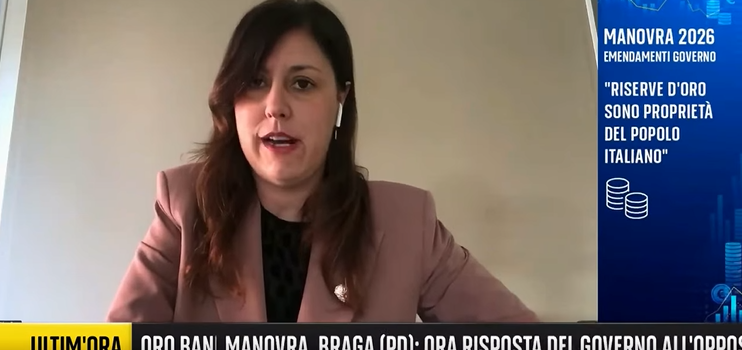 LEGGE BILANCIO 2026: “Altro che all’oro di Bankitalia! Governo pensi ai problemi reali del Paese” LEGGE BILANCIO 2026: “Altro che all’oro di Bankitalia! Governo pensi ai problemi reali del Paese”