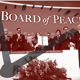 NO AL BOARD OD PEACE. NO A UN’ITALIA PIEGATA AL PADRONE
