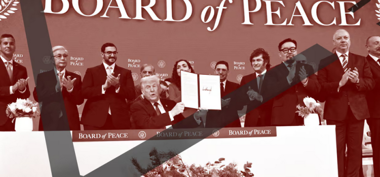 NO AL BOARD OD PEACE. NO A UN’ITALIA PIEGATA AL PADRONE