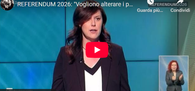 REFERENDUM: “Vogliono alterare l’equilibrio tra i poteri dello Stato controllando la Magistratura”