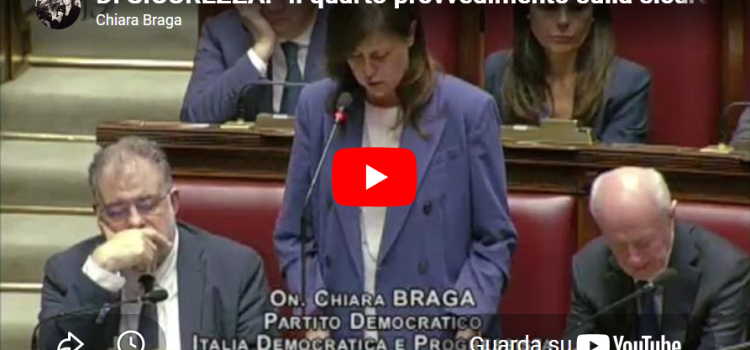 DL SICUREZZA: “Qarto decreto, quarto fallimento del Governo Meloni”