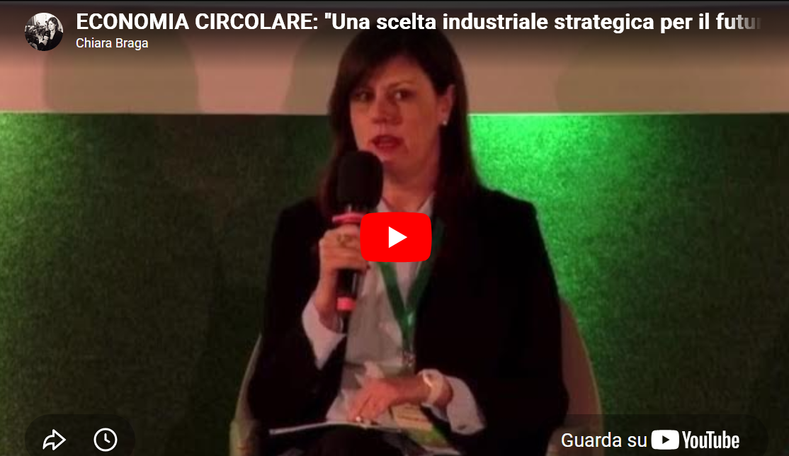 ECONOMIA CIRCOLARE: “Una scelta industriale strategica per il futuro dell’Italia e dell’Europa”