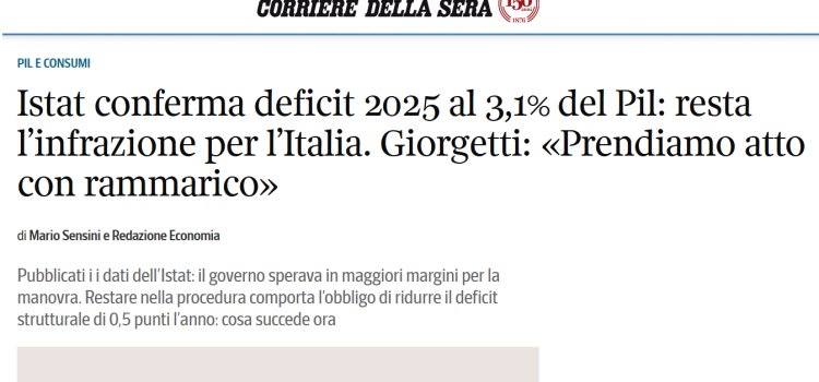 DEBITO PUBBLICO: “Fallimento della destra, pagano cittadini” DEBITO PUBBLICO: “Fallimento della destra, pagano cittadini”